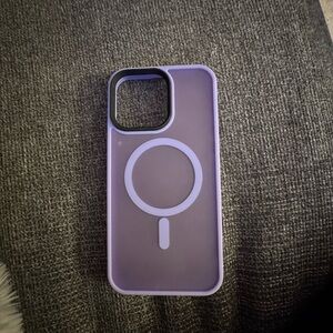 Purple Magnetic-Compatible Phone Case - Compatible Brand